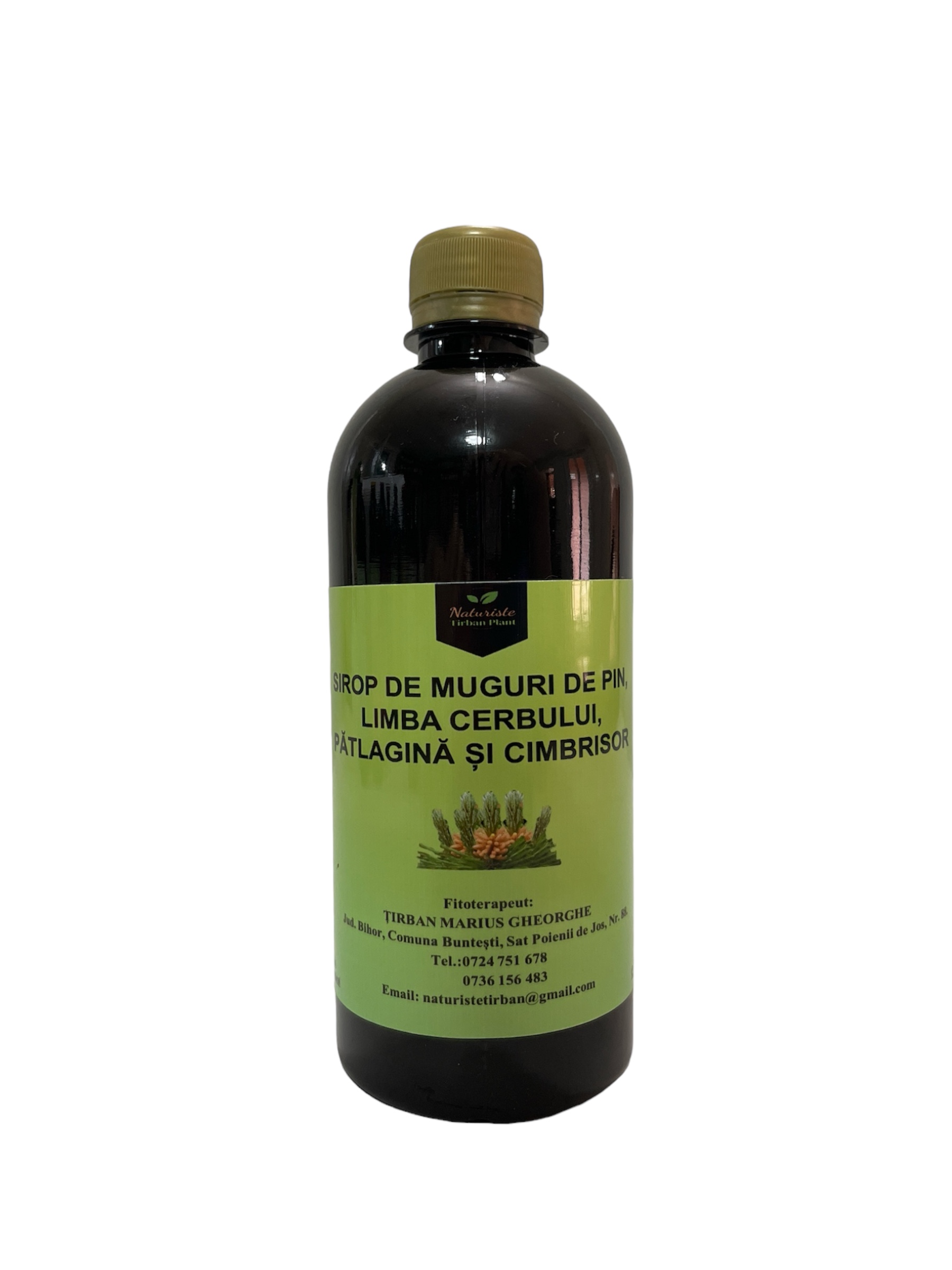 Sirop de Muguri de Pin și Pătlagină